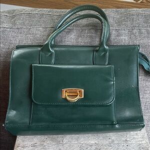 Vintage Every Day Green Women's Hand Bag